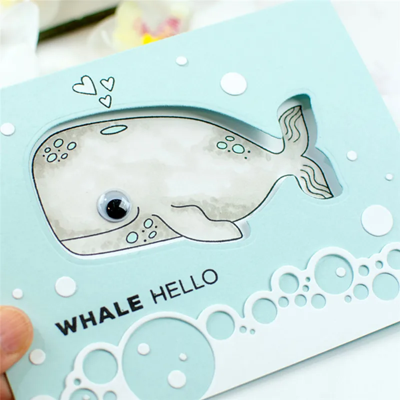 InLoveArts Whale Clear Stamps Animal New Clear Transparent Silicone Rubber Scrapbooking Card Making Album Stencil Craft
InLoveArts Whale Clear Stamps Animal New Clear Transparent Silicone Rubber Scrapbooking Card Making Album Stencil Craft
