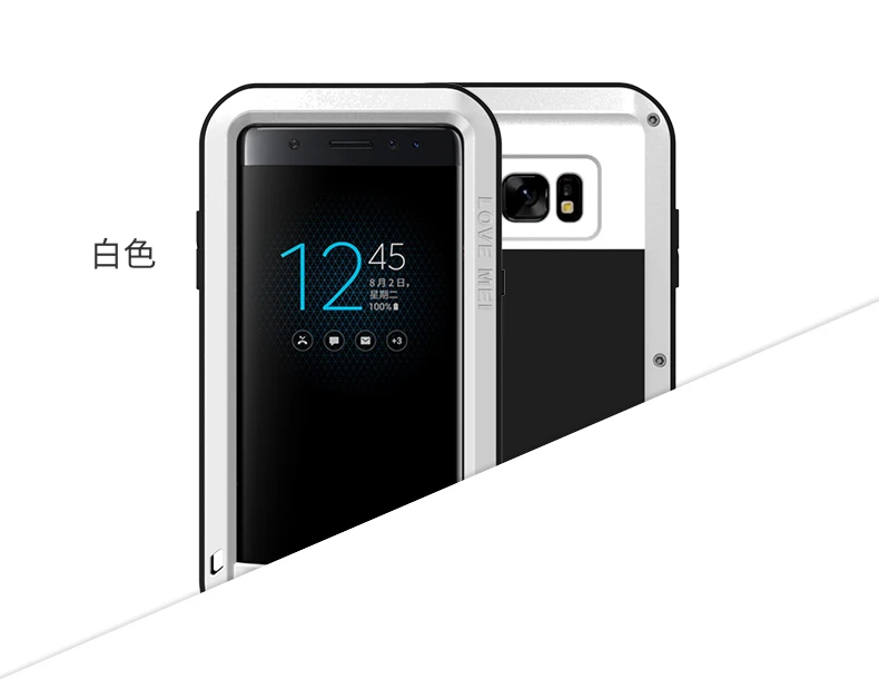 Love Mei Powerful Aluminum Metal Shockproof case for Samsung Galaxy Note FE 360 Full protection case Life Waterproof
Love Mei Powerful Aluminum Metal Shockproof case for Samsung Galaxy Note FE 360 Full protection case Life Waterproof