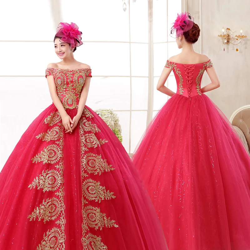 hot pink golden embroidery beading medieval dress Renaissance Gown princess Victorian/Antoinette bell ball gown
hot pink golden embroidery beading medieval dress Renaissance Gown princess Victorian/Antoinette bell ball gown