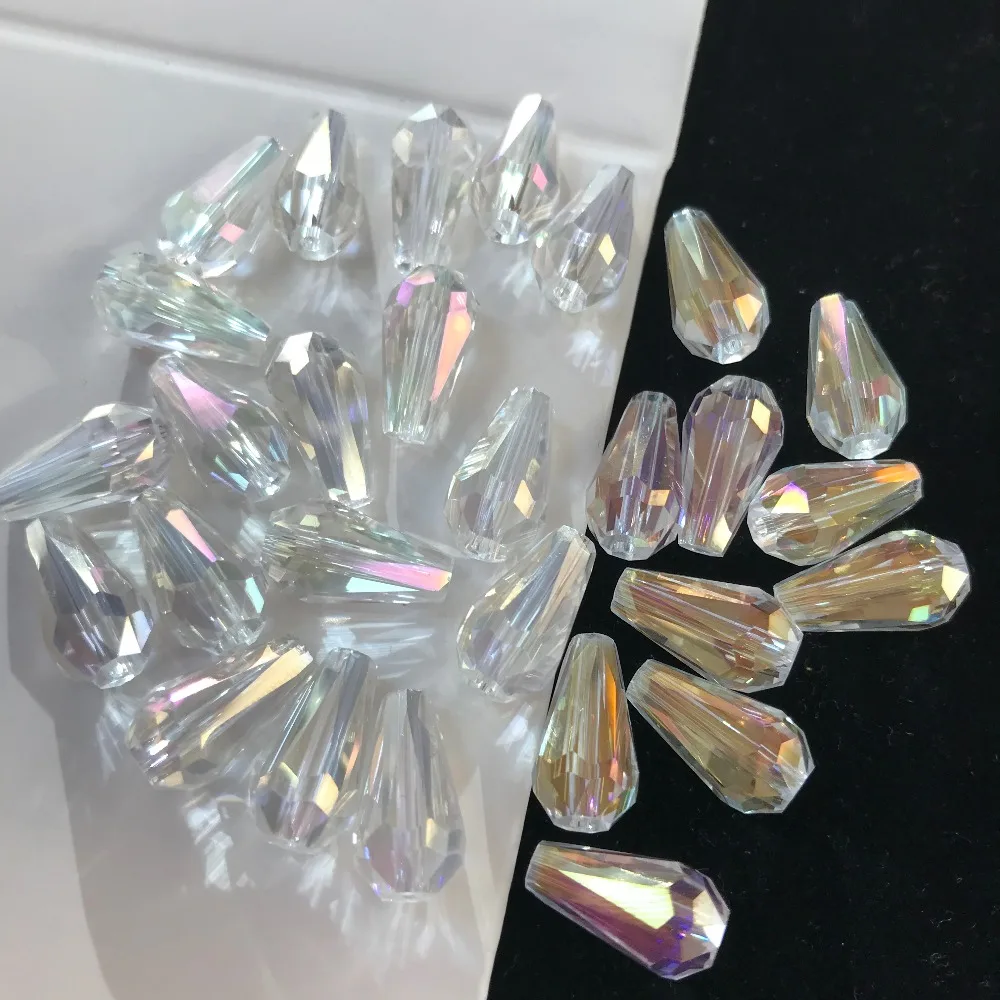 50pcs 8x16mm Drop Bicone Austria Crystal beads Charm loose spacer Beads DIY Earrings necklace hadicraft bracelet jewelry
50pcs 8x16mm Drop Bicone Austria Crystal beads Charm loose spacer Beads DIY Earrings necklace hadicraft bracelet jewelry