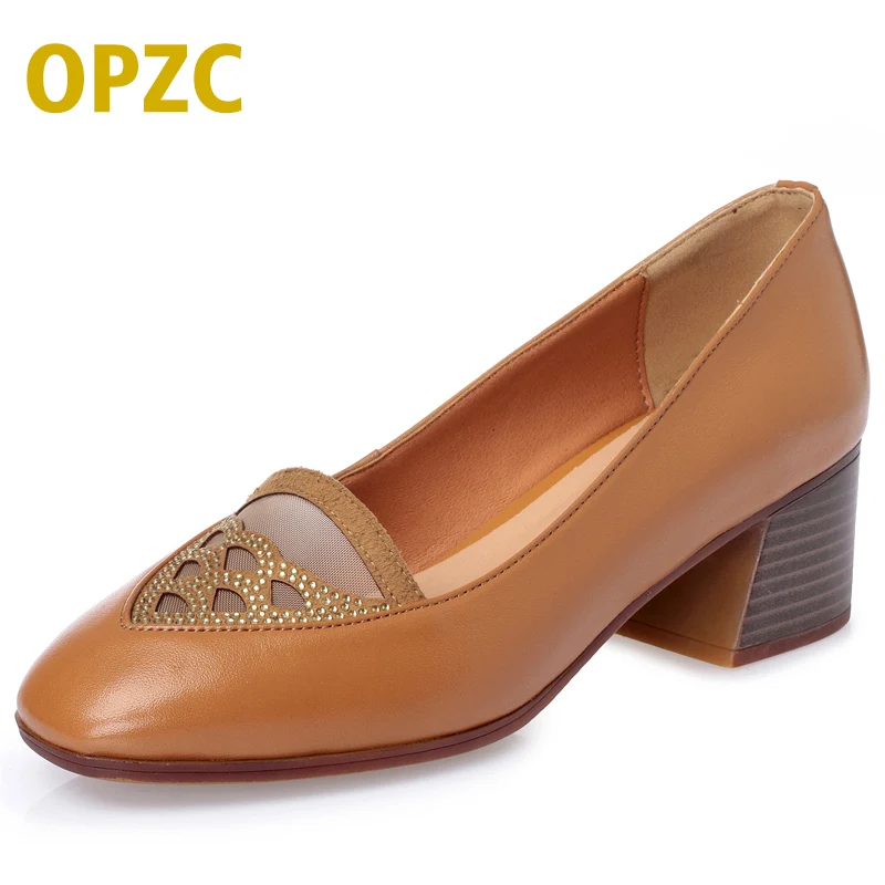 AIYUQI 2019 Spring New fashion genuine leather woman shoes Hollow vamp mesh splicing bling decoration elegant square heel & toe
AIYUQI 2019 Spring New fashion genuine leather woman shoes Hollow vamp mesh splicing bling decoration elegant square heel & toe