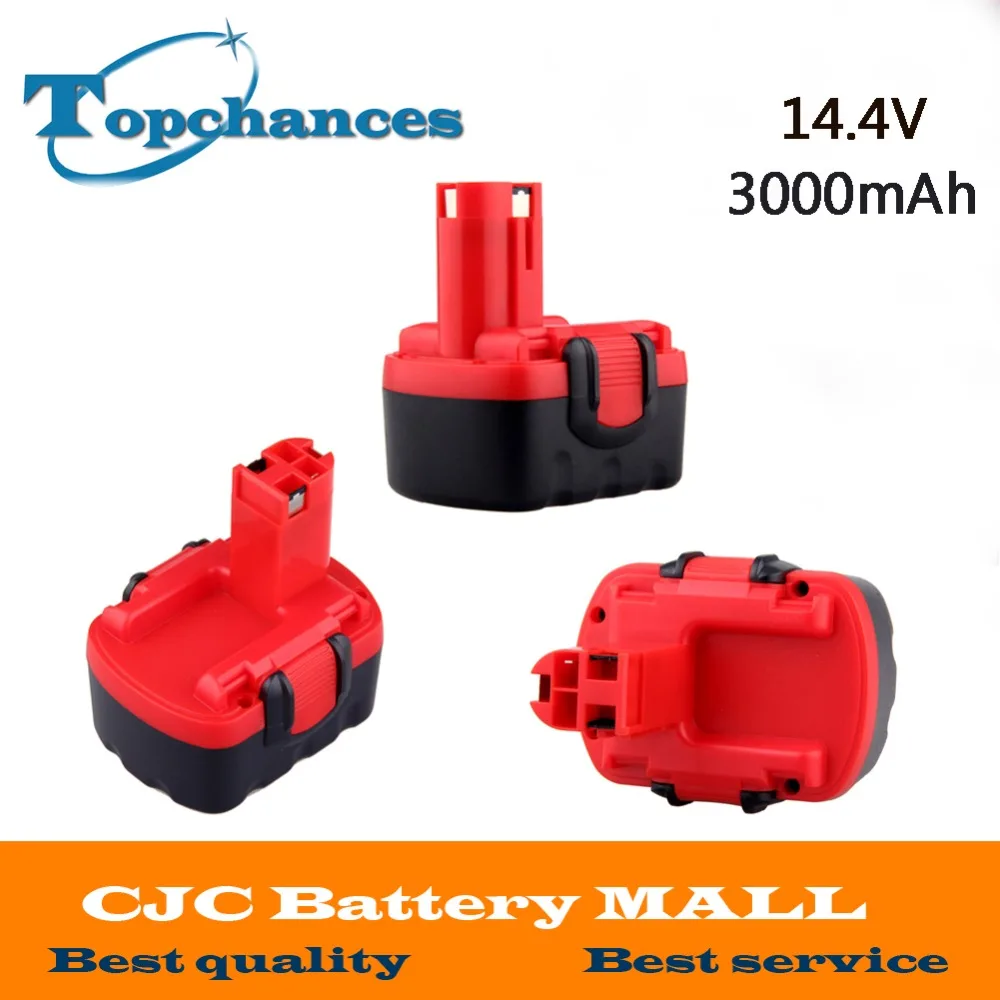 3X Newest BAT038 14.4V 3000mAh NI-MH Rechargeable Power Tools Battery Cordless Drill Replacement for Bosch 3660CK BAT040
3X Newest BAT038 14.4V 3000mAh NI-MH Rechargeable Power Tools Battery Cordless Drill Replacement for Bosch 3660CK BAT040