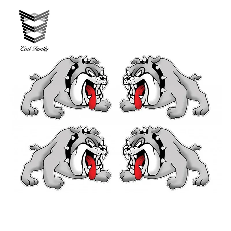 EARLFAMILY 13cm X 9.4cm 4PCS Bulldog Decal Set Stickers Car Styling Vinyl Decals Graphic Decor Window Bumper Car Stickers
EARLFAMILY 13cm X 9.4cm 4PCS Bulldog Decal Set Stickers Car Styling Vinyl Decals Graphic Decor Window Bumper Car Stickers