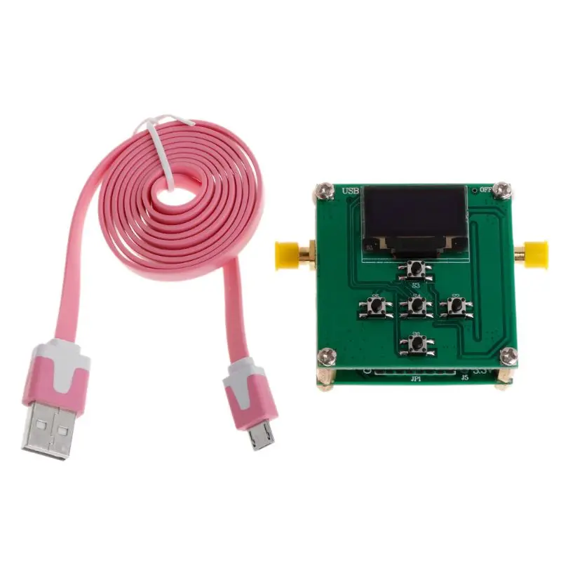 PE43702 31.75dB Digital RF Attenuator Module 9K-4GHz 0.25dB Stepping Precision with OLED Microcontroller Control Board
PE43702 31.75dB Digital RF Attenuator Module 9K-4GHz 0.25dB Stepping Precision with OLED Microcontroller Control Board
