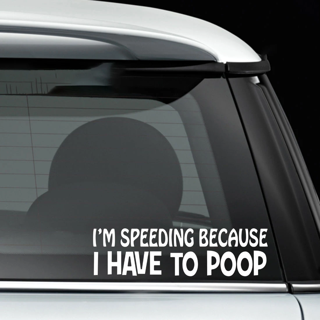 20*5.6cm I'm Speeding Because I Have To Poop Funny Car Window Decal Bumper Sticker Humorous Car Stickers
20*5.6cm I'm Speeding Because I Have To Poop Funny Car Window Decal Bumper Sticker Humorous Car Stickers