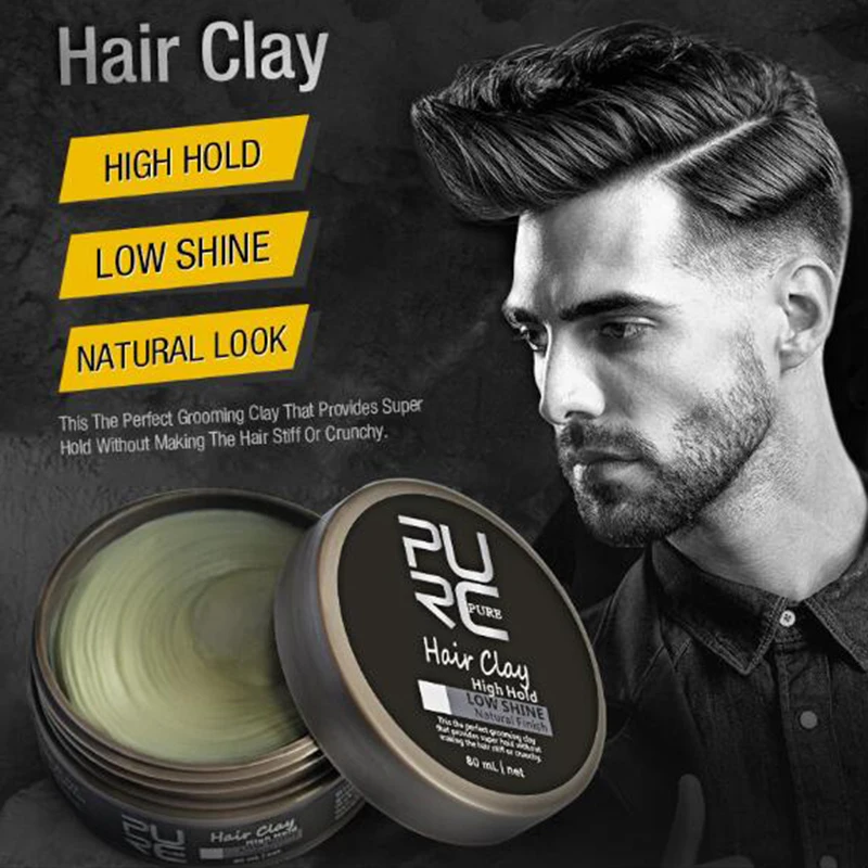 Hot PURC Strong Styling Head Oil Clay Coloring Hair Styling Wax High and Low Light Hair Clay Men's Hair Styling
Hot PURC Strong Styling Head Oil Clay Coloring Hair Styling Wax High and Low Light Hair Clay Men's Hair Styling