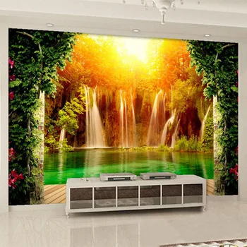 3D Wallpaper Waterfall Forest Nature Landscape Photo Mural Wallpaper Classic Living Room Backdrop Wall Decor Papel De Parede 3D
3D Wallpaper Waterfall Forest Nature Landscape Photo Mural Wallpaper Classic Living Room Backdrop Wall Decor Papel De Parede 3D