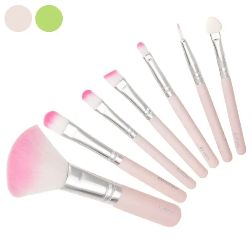 7Pcs Makeup Cosmetic Brushes Set Kit Face Powder Foundation Blusher Eyeshadow Eyebrow Eyeliner Lip Brush Tool #T
7Pcs Makeup Cosmetic Brushes Set Kit Face Powder Foundation Blusher Eyeshadow Eyebrow Eyeliner Lip Brush Tool #T