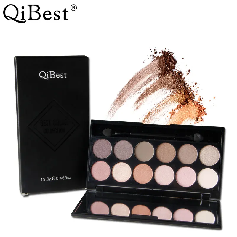 Qibest Brand 12 Colors Makeup Eyeshadow Palette Professional Ultra Shimmer Warm Cool Nake Matte Eye Beauty Cosmetic set
Qibest Brand 12 Colors Makeup Eyeshadow Palette Professional Ultra Shimmer Warm Cool Nake Matte Eye Beauty Cosmetic set
