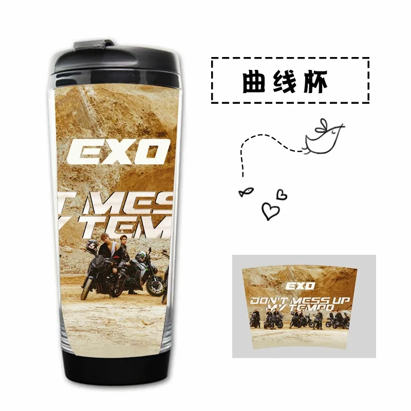 HOT SALE EXO Group New CUP Models Double Insulation Plastic Good Quality Mug Coffee Cup Space Cup BZ1170
HOT SALE EXO Group New CUP Models Double Insulation Plastic Good Quality Mug Coffee Cup Space Cup BZ1170