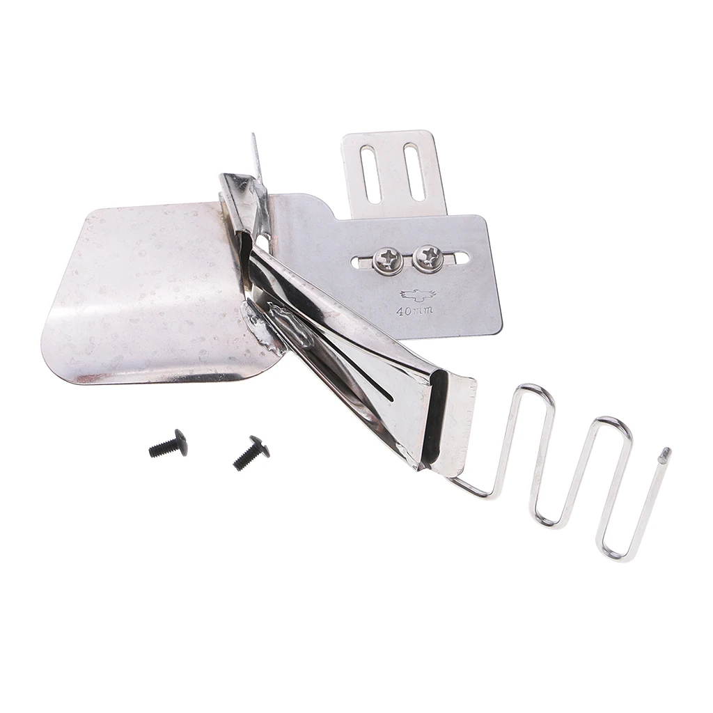 Double Cylinder Fold Edge Binder Attachment Folder Tape Binder for Industrial Sewing Machines