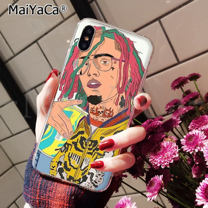 MaiYaCa singer Tekashi69 6ix9ine 69 Colorful Cute Phone Accessories Case for Apple iPhone 8 7 6 6S Plus X XS MAX 5 5S SE XR case