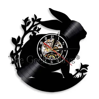 1Piece Rabbit Design Vinyl Record Wall Clock Animals LED Backlight Modern LP Vintage Illuminated Cool Home Decor Gift For Kids
1Piece Rabbit Design Vinyl Record Wall Clock Animals LED Backlight Modern LP Vintage Illuminated Cool Home Decor Gift For Kids
