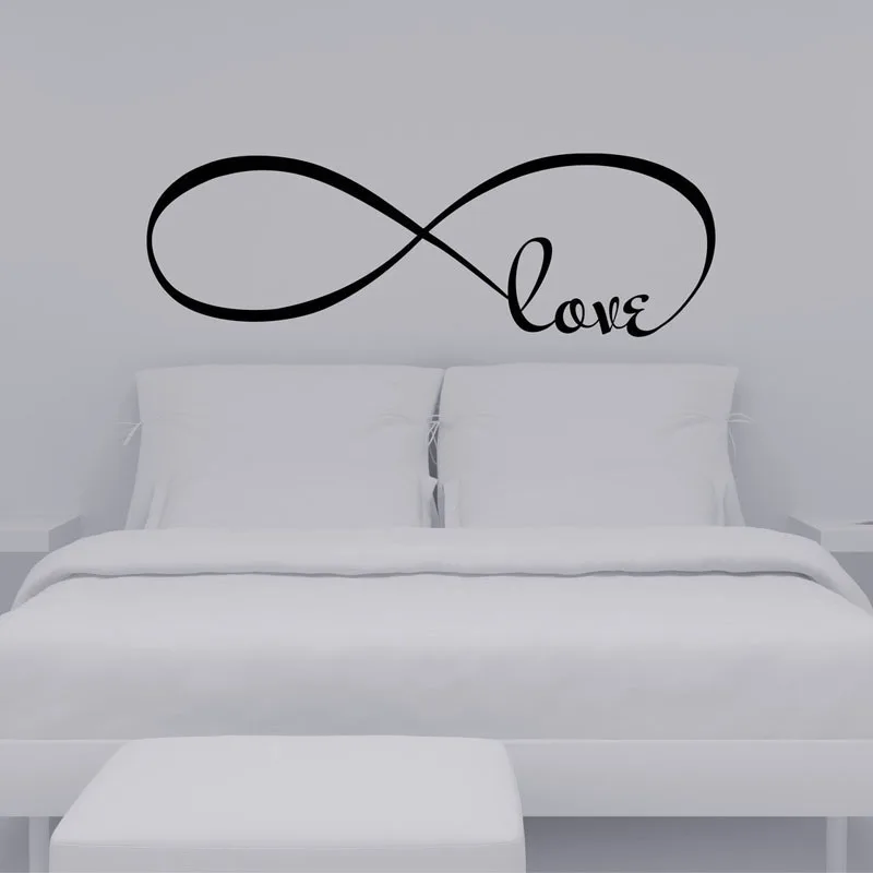 22*60CM Bedroom Wall Stickers Decor Infinity Symbol Word Love Vinyl Art Wall Stickers Home Decoration Bedroom Parlor Decoration
22*60CM Bedroom Wall Stickers Decor Infinity Symbol Word Love Vinyl Art Wall Stickers Home Decoration Bedroom Parlor Decoration