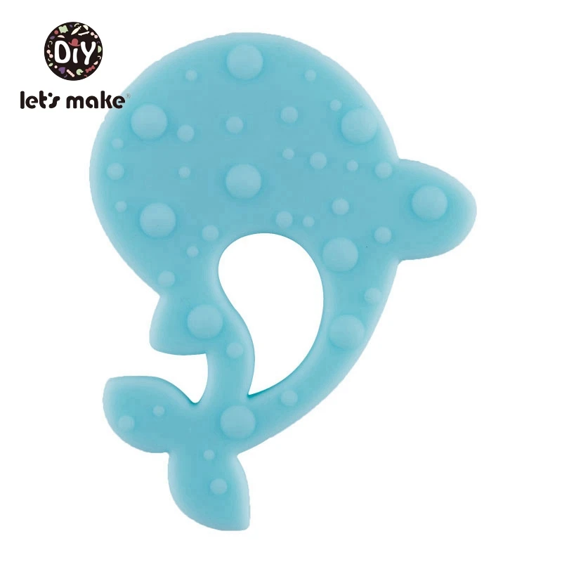 Silicone dolphin toy