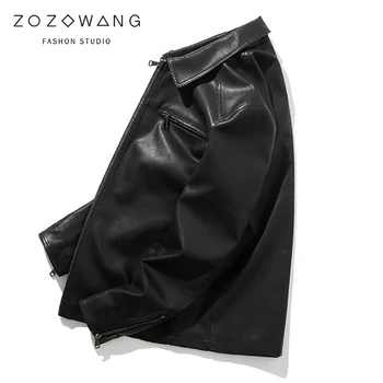 ZOZOWANG 2020 New Winter Pilot Bomber Leather Jacket Men Tactical Army Military Fleece Coat Autumn spring Faux Leather Motorcycl
ZOZOWANG 2020 New Winter Pilot Bomber Leather Jacket Men Tactical Army Military Fleece Coat Autumn spring Faux Leather Motorcycl
