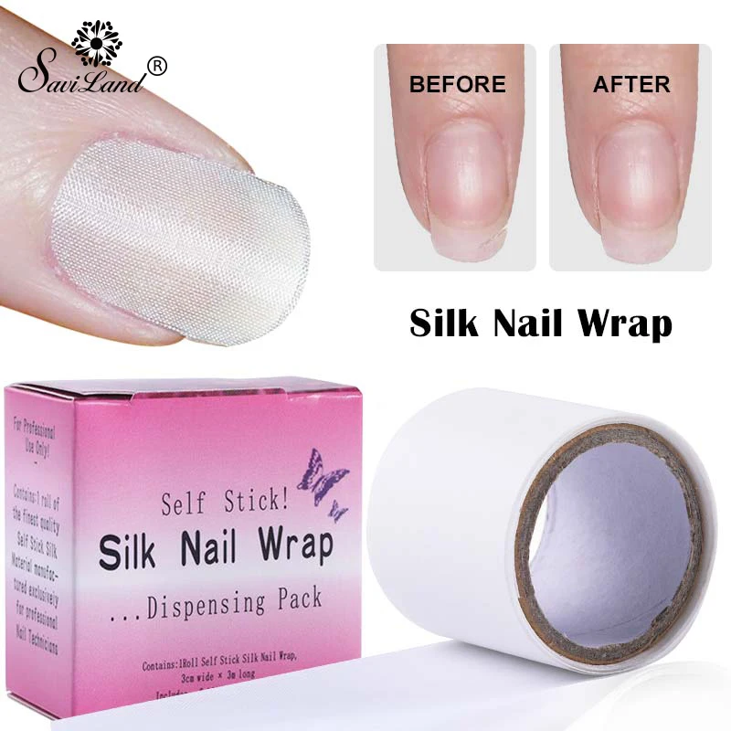 Saviland 3cm*1m Self Adhesive Stick Silk Nail Wrap White Fiberglass Reinforce Strong Protector for UV Gel Acrylic Nail Art Tools
Saviland 3cm*1m Self Adhesive Stick Silk Nail Wrap White Fiberglass Reinforce Strong Protector for UV Gel Acrylic Nail Art Tools