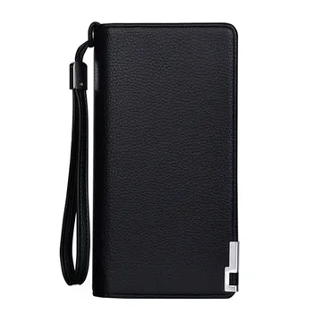 Men Bag Long Bifold Business Leather Money Card Holder Coin Purse cartera hombre monedero hombre organizador tarjetas
Men Bag Long Bifold Business Leather Money Card Holder Coin Purse cartera hombre monedero hombre organizador tarjetas