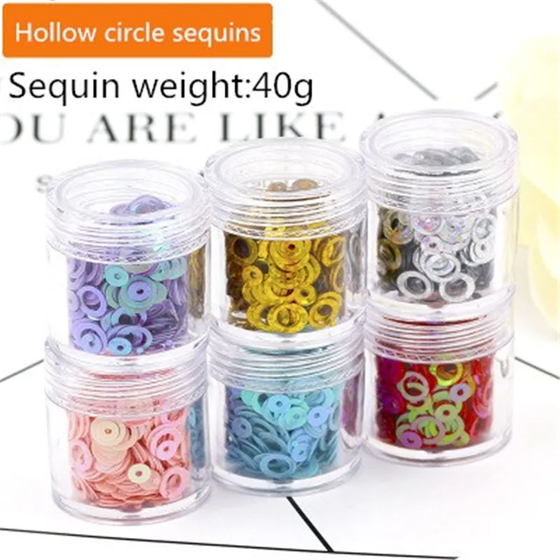 Hollow Circle Sequins Filler Fluffy Polymer Slime Box Toys For Children Charms Lizun Modeling Clay DIY Kit Accessories Kid Gift
Hollow Circle Sequins Filler Fluffy Polymer Slime Box Toys For Children Charms Lizun Modeling Clay DIY Kit Accessories Kid Gift