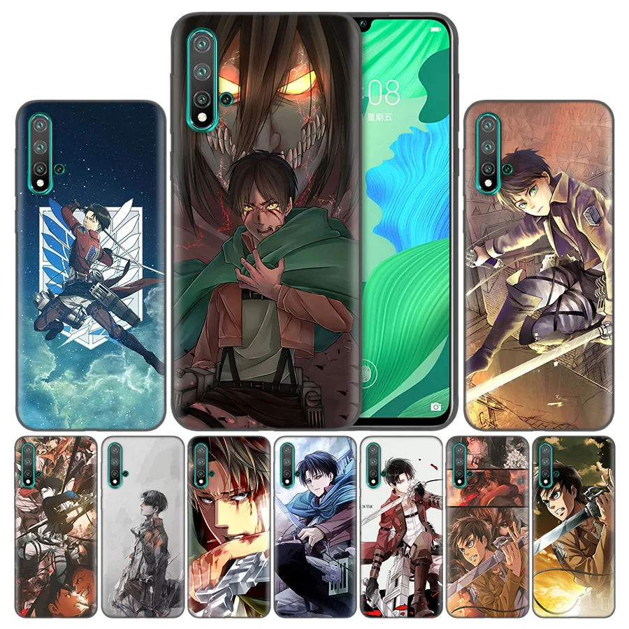 Bag Coque Soft Cases For Huawei Honor 20 P20 P Smart Z Nova 5 Y6 Y7 Y9 lite Pro Plus 8X 2019 Cas Caso Cover Shingeki No Kyojin
Bag Coque Soft Cases For Huawei Honor 20 P20 P Smart Z Nova 5 Y6 Y7 Y9 lite Pro Plus 8X 2019 Cas Caso Cover Shingeki No Kyojin