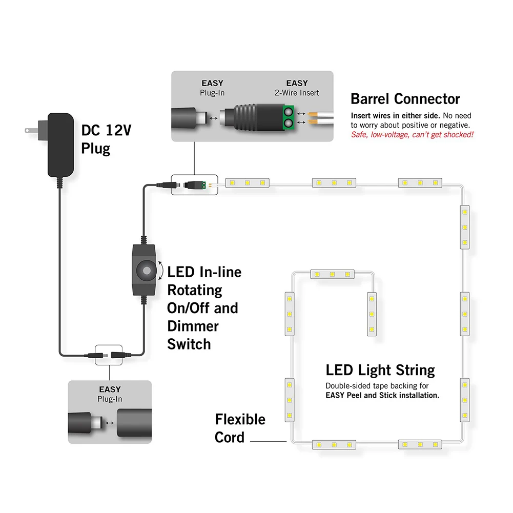 20pcs LED Mirror Light with Knob Dimmer Set Module Decorative Lamp for Dressing Table JA55
20pcs LED Mirror Light with Knob Dimmer Set Module Decorative Lamp for Dressing Table JA55