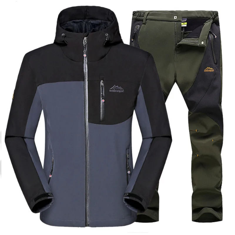 Man Winter Waterproof Fishing Camping Trekking Fleece SoftShell Outdoor Jacket Set Sport Hiking Trousers 5XL
Man Winter Waterproof Fishing Camping Trekking Fleece SoftShell Outdoor Jacket Set Sport Hiking Trousers 5XL