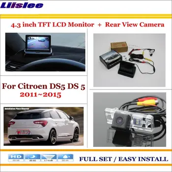 Liislee For Citroen DS5 DS 5 2011~2015 Car Reverse Rear Camera + 4.3" TFT LCD Monitor = 2 in 1 Parking System
Liislee For Citroen DS5 DS 5 2011~2015 Car Reverse Rear Camera + 4.3" TFT LCD Monitor = 2 in 1 Parking System