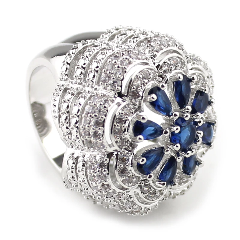 LYCOON newest class blue crystal elegant Queen rings silver plated luxury prong setting Cubic Zirconia women wedding ring
LYCOON newest class blue crystal elegant Queen rings silver plated luxury prong setting Cubic Zirconia women wedding ring