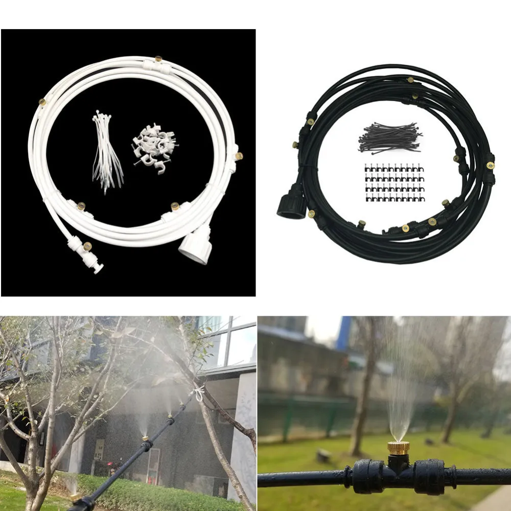 1pc Outdoor Misting Cooling System Kit For Greenhouse Garden Patio Waterring Irrigation Mister Line 6M-18M System
1pc Outdoor Misting Cooling System Kit For Greenhouse Garden Patio Waterring Irrigation Mister Line 6M-18M System