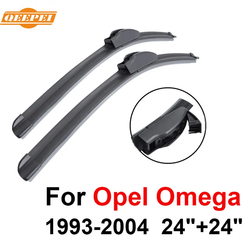 QEEPEI Wiper Blades For Opel Omega 1993-2004 24"+24" High Quality Iso9000 Natural Rubber Clean Front Windshield F03
QEEPEI Wiper Blades For Opel Omega 1993-2004 24"+24" High Quality Iso9000 Natural Rubber Clean Front Windshield F03