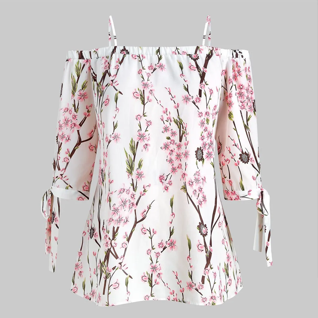 blusas mujer de moda 2019 women's blouse shirt Fashion Womens Plus Size Floral Print Cold Shoulder Blouse Casual Tops Camis
blusas mujer de moda 2019 women's blouse shirt Fashion Womens Plus Size Floral Print Cold Shoulder Blouse Casual Tops Camis