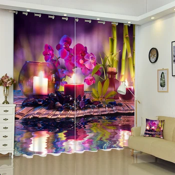 Free shipping 3D Blackout Curtains Cartoon Warm Purple Flowers Candles Pattern Non-Fading Fabric Window Curtains for Living Room
Free shipping 3D Blackout Curtains Cartoon Warm Purple Flowers Candles Pattern Non-Fading Fabric Window Curtains for Living Room
