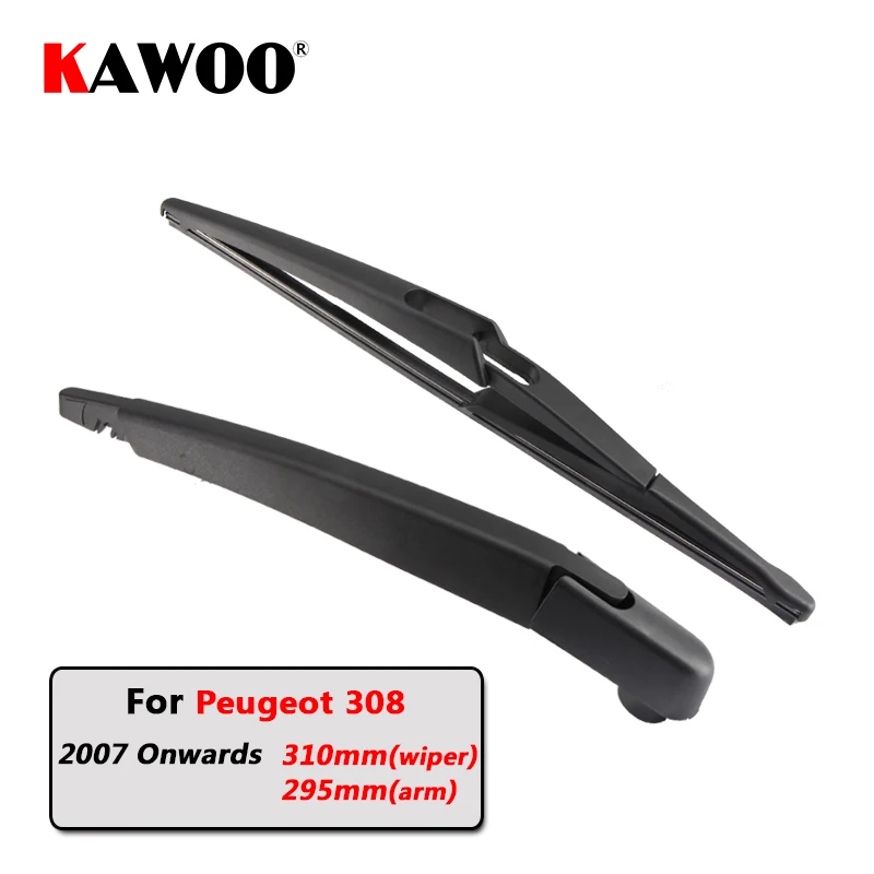 KAWOO Car Rear Wiper Blade Blades Back Window Wipers Arm For Peugeot 308 Hatchback (2007 Onwards) 310mm Auto Windscreen Blade
KAWOO Car Rear Wiper Blade Blades Back Window Wipers Arm For Peugeot 308 Hatchback (2007 Onwards) 310mm Auto Windscreen Blade