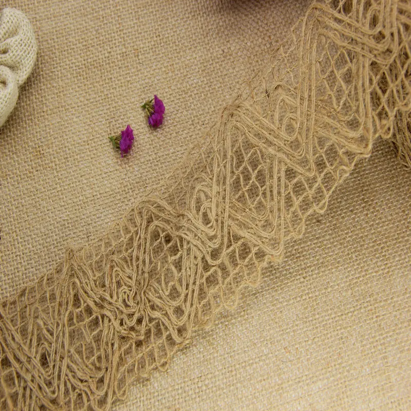 7CM hemp lace material DIY flat jute linen lace vintage DIY Rustic Weddings Strap Floristry Lattice woven jute pattern ribbon
7CM hemp lace material DIY flat jute linen lace vintage DIY Rustic Weddings Strap Floristry Lattice woven jute pattern ribbon