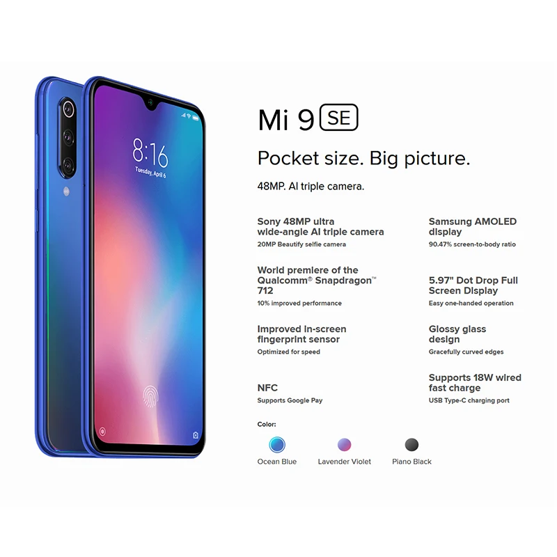 Xiaomi Mi9 Se 64gb