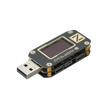 POWER-Z USB PD Tester Type A & C PowerAmp Meter QC3.0/2.0 Voltage Current Ripple Dual Type-C KM001 Meter Power Bank Detector
POWER-Z USB PD Tester Type A & C PowerAmp Meter QC3.0/2.0 Voltage Current Ripple Dual Type-C KM001 Meter Power Bank Detector