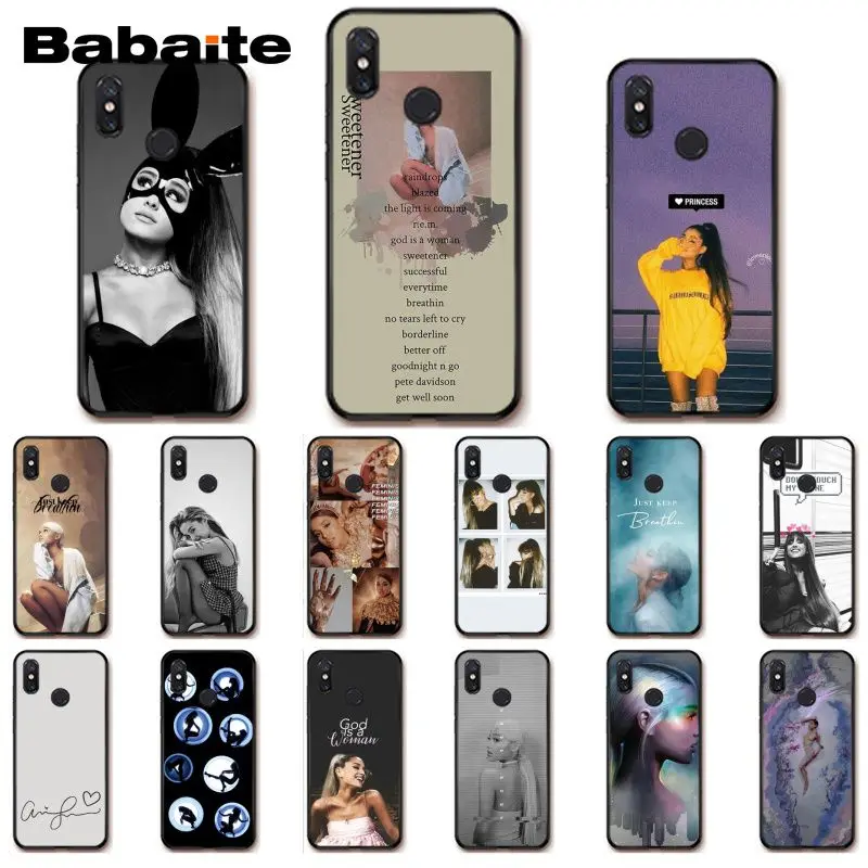 Babaite Ariana Grande God is a woman Silicone Phone Case for Xiaomi MiA1 A2 lite F1 Redmi 6A 4X 5Plus S2 Note7 Redmi Note4
Babaite Ariana Grande God is a woman Silicone Phone Case for Xiaomi MiA1 A2 lite F1 Redmi 6A 4X 5Plus S2 Note7 Redmi Note4