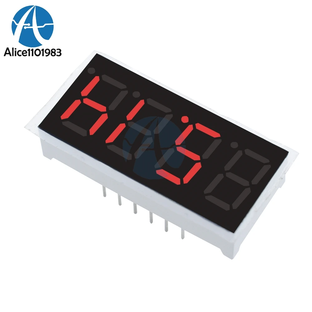 5PCS 0.36 Inch 4 Digit Digital Tube Led display 7 Seg Segment Common Cathode Red Diy Electronic PCB Board KIT Common Cathode
5PCS 0.36 Inch 4 Digit Digital Tube Led display 7 Seg Segment Common Cathode Red Diy Electronic PCB Board KIT Common Cathode