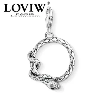 Charm Pendant Snake thomas sabor Thomas Fashion Jewelry Trendy new silver-plate Gift For Women Girls Fit Bracelet
Charm Pendant Snake thomas sabor Thomas Fashion Jewelry Trendy new silver-plate Gift For Women Girls Fit Bracelet