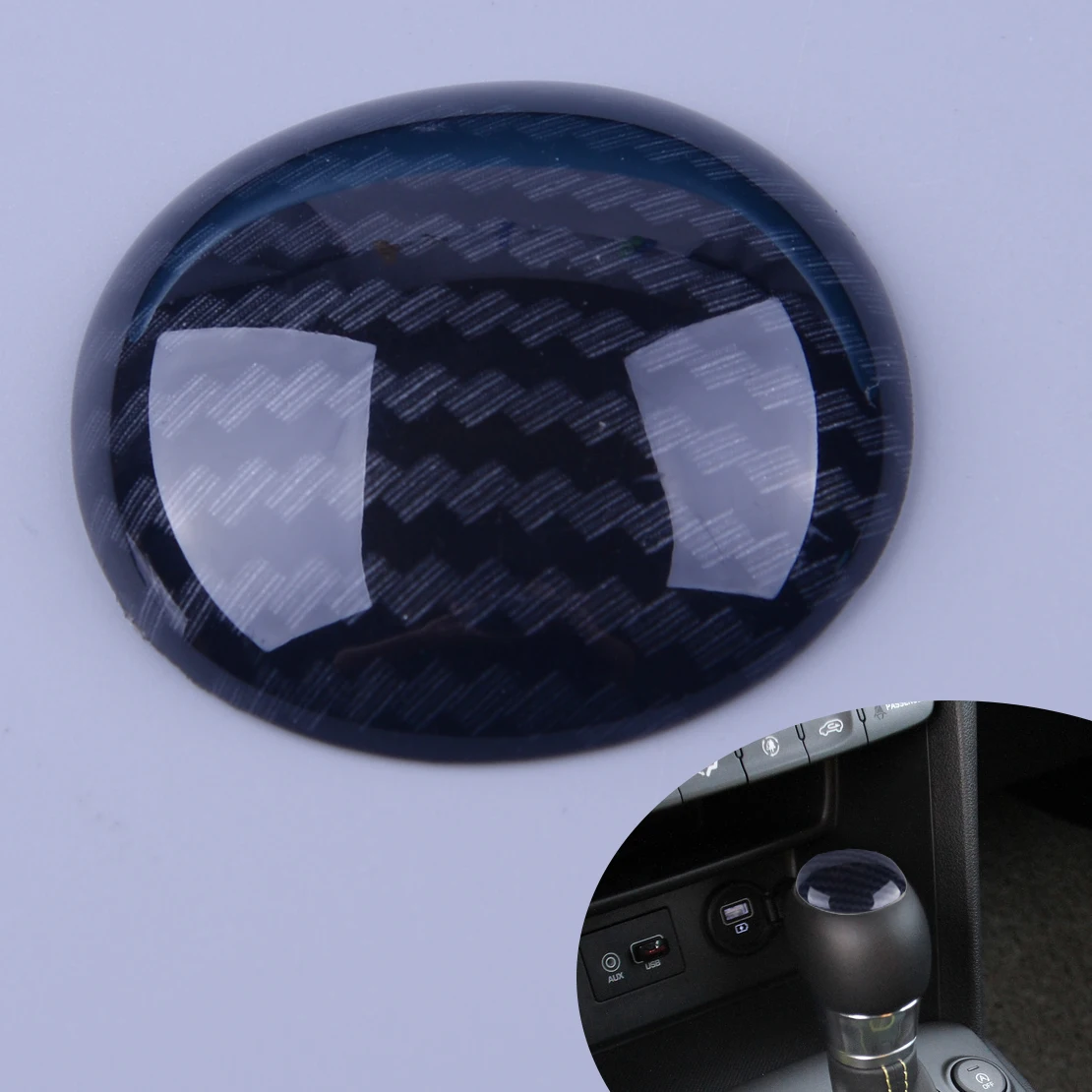 beler Carbon Fiber Style Gear Shift Lever Knob Head Decoration Cover Trim fit for Hyundai Kona Encino 2018 Styling Accessories
beler Carbon Fiber Style Gear Shift Lever Knob Head Decoration Cover Trim fit for Hyundai Kona Encino 2018 Styling Accessories