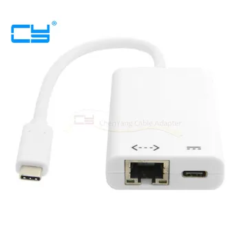 USB 3.1 Type C to Gigabit Ethernet Network LAN cable with PD Charge Port For Laptop cable
USB 3.1 Type C to Gigabit Ethernet Network LAN cable with PD Charge Port For Laptop cable