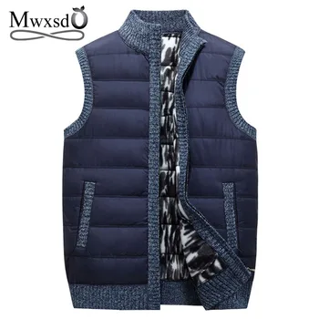 Mwxsd brand winter men's warm sleeveless vest jacket men cotton-padded hot work waistcoat male warm thick jacket
Mwxsd brand winter men's warm sleeveless vest jacket men cotton-padded hot work waistcoat male warm thick jacket