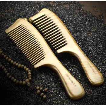 High quality wood natural green sandalwood comb hair brush anti-static Anti-Hair Loss Hairdressing Salon Styling comb #829
High quality wood natural green sandalwood comb hair brush anti-static Anti-Hair Loss Hairdressing Salon Styling comb #829