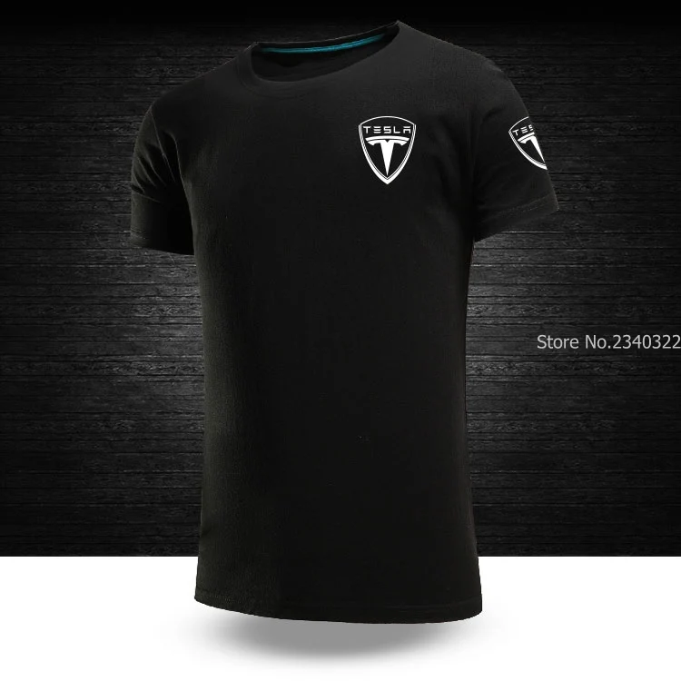 summer Mens T-shirt Short Sleeve Summer tesla T-shirt Cotton Tee Shirts 6 Colors
summer Mens T-shirt Short Sleeve Summer tesla T-shirt Cotton Tee Shirts 6 Colors