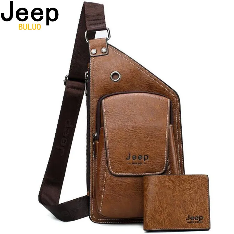 JEEP BULUO Brand Men Chest Bags 2 Pcs Set Summer Travel Sling Bag For Man Split Leather Corssbody Bag High Quality Male Bags
JEEP BULUO Brand Men Chest Bags 2 Pcs Set Summer Travel Sling Bag For Man Split Leather Corssbody Bag High Quality Male Bags