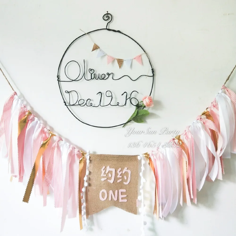 Free shipping cusomized name sign circlet wall hangings Mini bunting deorated flower wreath nursery room wall hang rings
Free shipping cusomized name sign circlet wall hangings Mini bunting deorated flower wreath nursery room wall hang rings