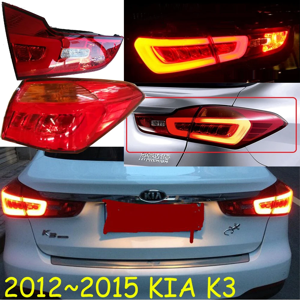 

KlA K3 taillight,2012~2015,Free ship!4pcs/set,K3 rear light,Sorento,cerato,Forte,K3, K2, K5,K7
