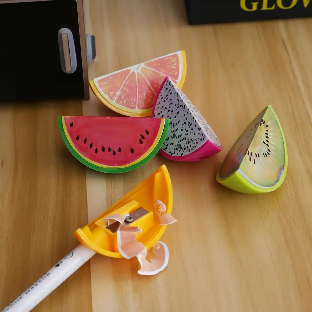 1PC Novelty Fruit Plastic Pencil Sharpener Knife Korean Stationery School Supplies Pencil Cutter For Students Random Color
1PC Novelty Fruit Plastic Pencil Sharpener Knife Korean Stationery School Supplies Pencil Cutter For Students Random Color