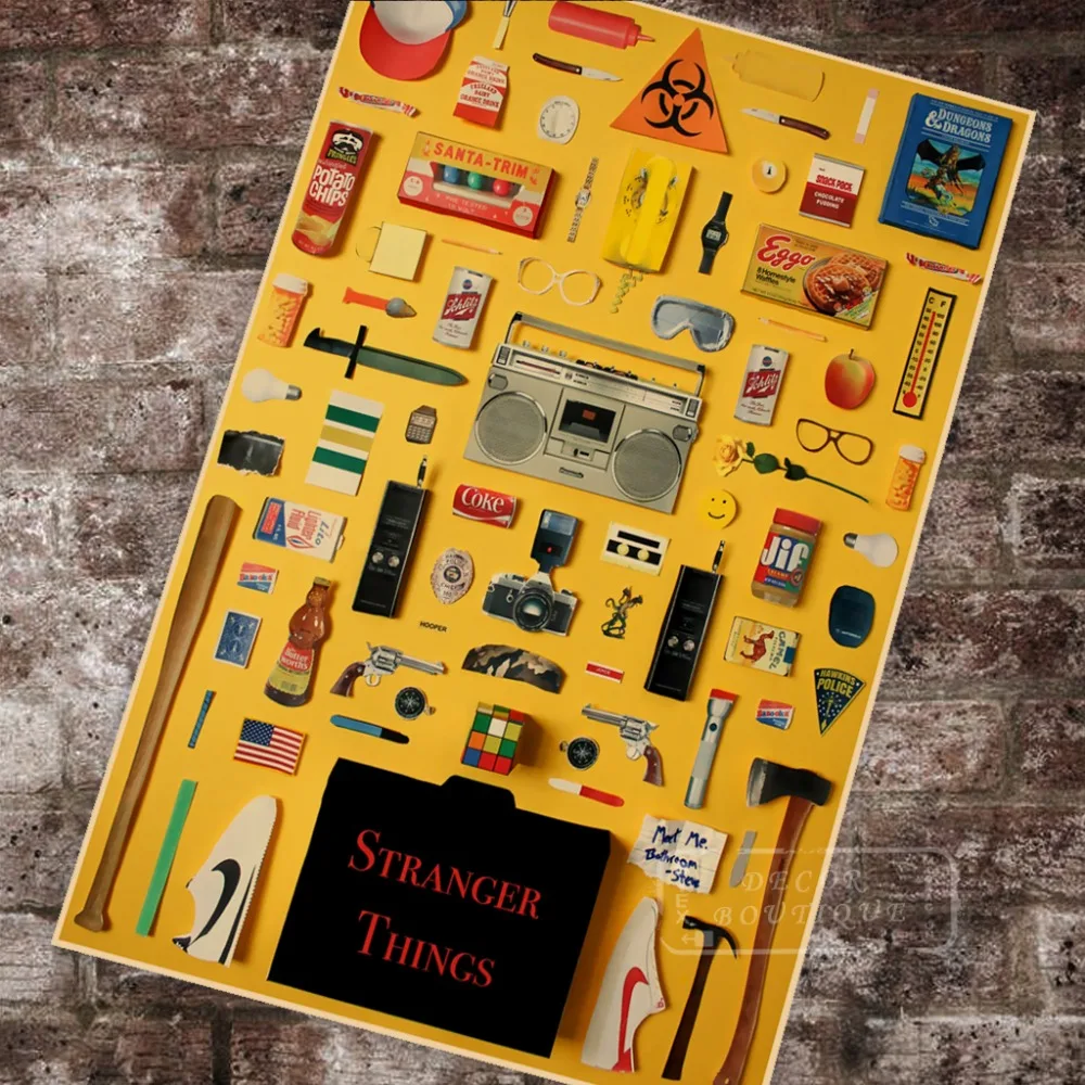 Sci-Fi Stranger Things Montauk Season 1 Horror Magic Art Retro Vintage Decorative Poster DIY Wall Paper Posters Home Decor Gift
Sci-Fi Stranger Things Montauk Season 1 Horror Magic Art Retro Vintage Decorative Poster DIY Wall Paper Posters Home Decor Gift