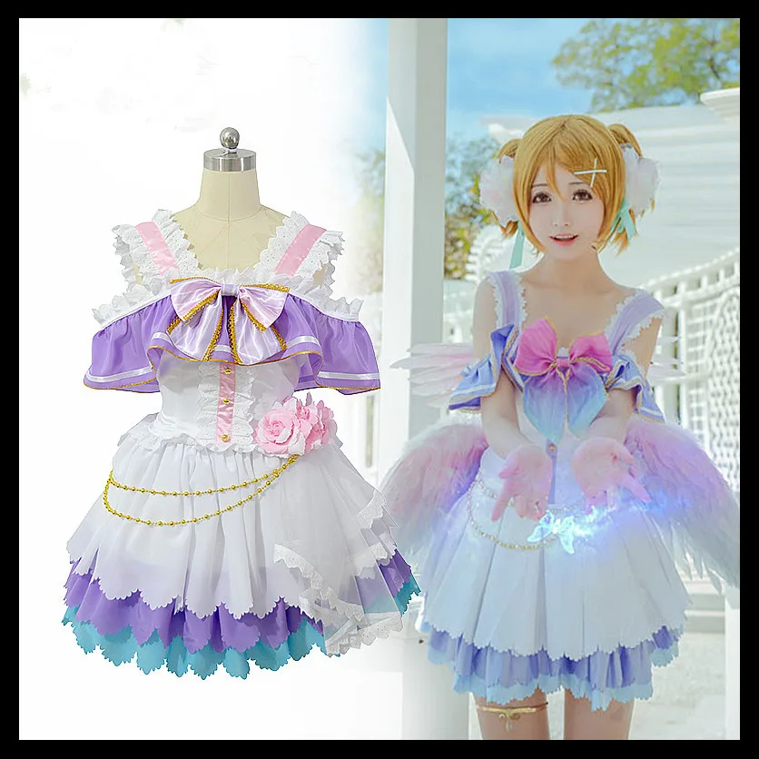 Love live!! cosplay Koizumi Hanayo cos Anime cartoon Halloween party female white Valentine's Day angel cosplay costume
Love live!! cosplay Koizumi Hanayo cos Anime cartoon Halloween party female white Valentine's Day angel cosplay costume